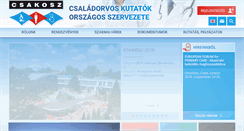 Desktop Screenshot of csakosz.hu