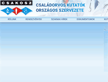 Tablet Screenshot of csakosz.hu
